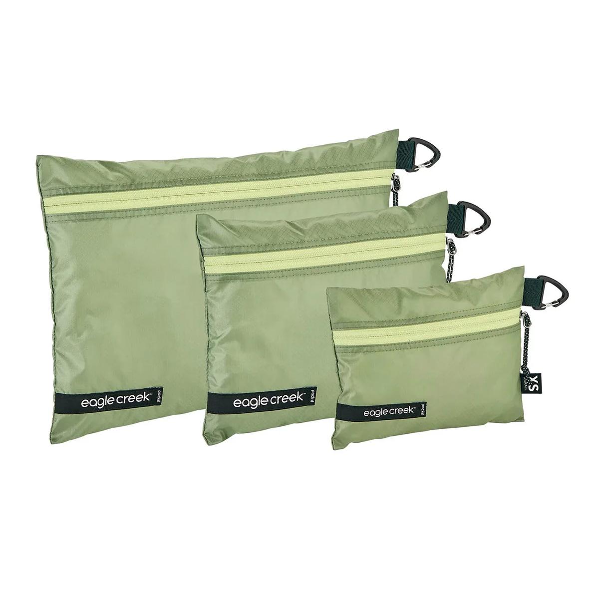 Eagle Creek PackIt Isolate Sack Set XS/S/M in Mossy Green